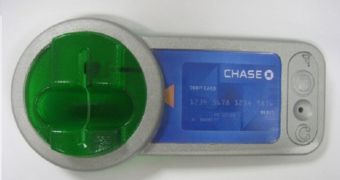 An ATM skimmer created with the use of a 3D printer