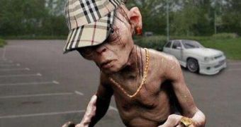 The photo of Gollum used by Solihull Police to track the ring owner