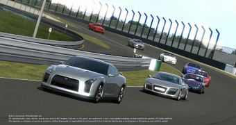 One of the first-released Gran Turismo screens
