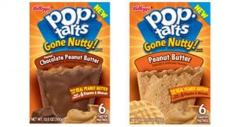 Pop-Tarts Gone Nutty! include real peanut butter