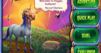 Peggle as it marches the Nintendo DS