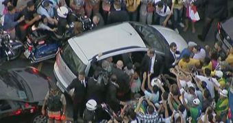 Pope Francis gets lost in Rio