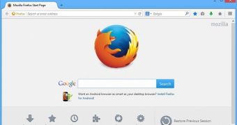 Firefox with Australis running on Windows