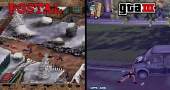 Postal vs. GTA III violence comparison