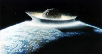 A large asteroid impact could wipe out all forms of life, except for the most basic ones