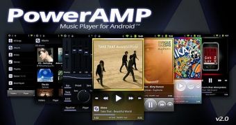 PowerAMP 2.0 for Android (logo)