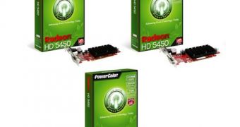 PowerColor launches the Go! Green series of Radeon HD 5450 graphics cards