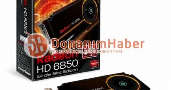PowerColor Radeon HD 6850 Single Slot Edition graphics card