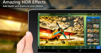 PowerDVD launches photo editing app for Android tablets