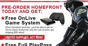 OnLive has a great Homefront offer