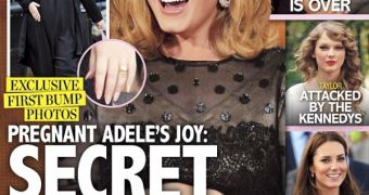 First photo of pregnant Adele hints she may have been married in secret