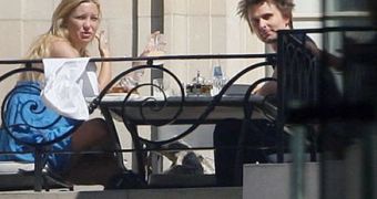 Kate Hudson and beau Matt Bellamy relax in Buenos Aires