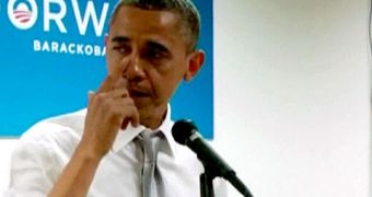 President Barack Obama Tears Up During Thank You Speech – Video
