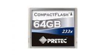 Pretec 64 GB, 233X CF card