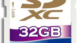 32GB SDXC memory card from Pretec