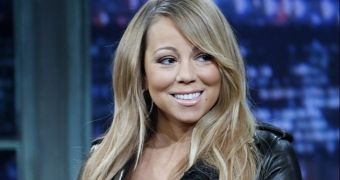 Mariah Carey, looking stunning as ever, during promo appearance on Jimmy Fallon