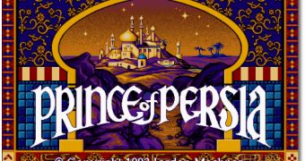 Prince of Persia welcome screen