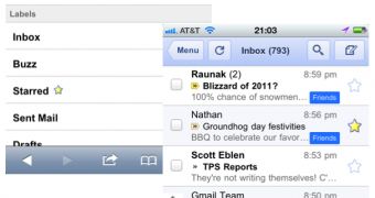 Priority Inbox in Gmail Mobile