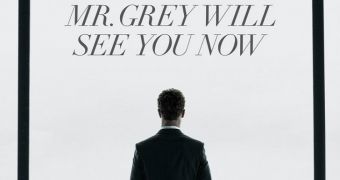First official teaser poster for “Fifty Shades of Grey,” directed by Sam Taylor-Wood