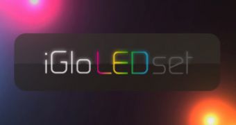 iGLO LED Set application interface