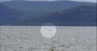 This is the only picture of the "devil" of Lake Labynkyr ever made public
