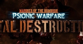 Psionic Warfare: Total Destruction splash screen