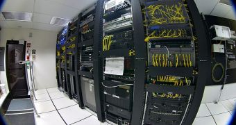A data center under scrutiny