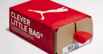 Introducing the Clever Little Bag, the green shoe “box” by Puma