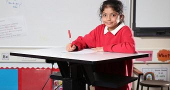 Forty-five pupils are taking part in a pilot project designed to monitor their performance in class