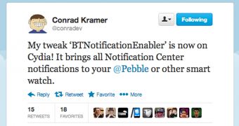 Conrad Kramer tweet