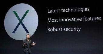 Apple's Craig Federighi demoing OS X Mavericks