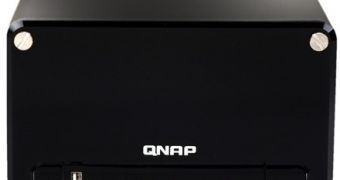 The QNAP NAS appliance comes with a BitTorrent engine