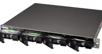 QNAP debuts new 1U Atom-powered rack-mountable NAS servers