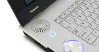 Toshiba Qosmio is the first notebook to completely replace a desktop.