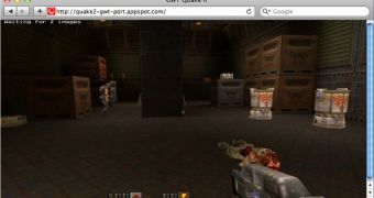 The Quake 2 graphics engine running in Safari with HTML5 and WebGL