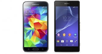 Galaxy S5 and Xperia Z2