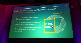 Qualcomm Enters Partnership with Allwinner for Budget 4G/LTE Tablets