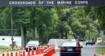 A Marine commits suicide after killing two officers at Quantico