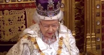 Queen Elizabeth II delivers her annual speech to Parliament