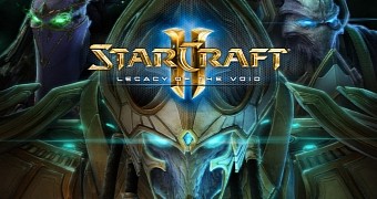 Starcraft 2: Legacy of the Void splash screen
