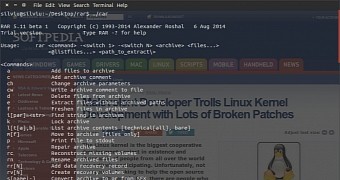 RAR in Ubuntu 14.04 LTS