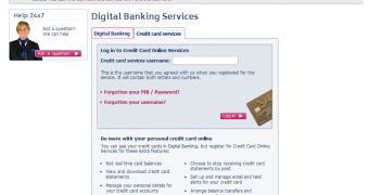 RBS phishing page