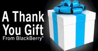 BlackBerry "Thank You Gift"