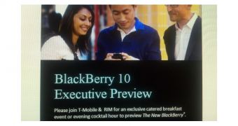 RIM and T-Mobile to hold pre-launch event for BlackBerry 10