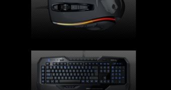 ROCCAT gaming keybord and mouse