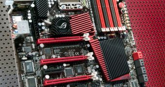 ROG X58 from ASUS Supports Quad SLI and CrossFireX