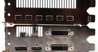 Radeon HD 5870 2GB Card Packs Six DisplayPort Connectors