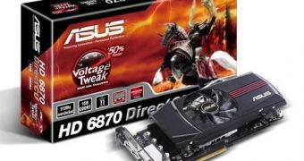 ASUS Radeon HD 6870 DirectCU detailed