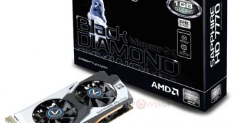 Radeon HD 7770 Vapor-X Black Diamond Graphics Card Launched by Sapphire
