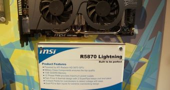 Radeon R5870 Lightning and R5850 Cyclone from MSI Unveiled
